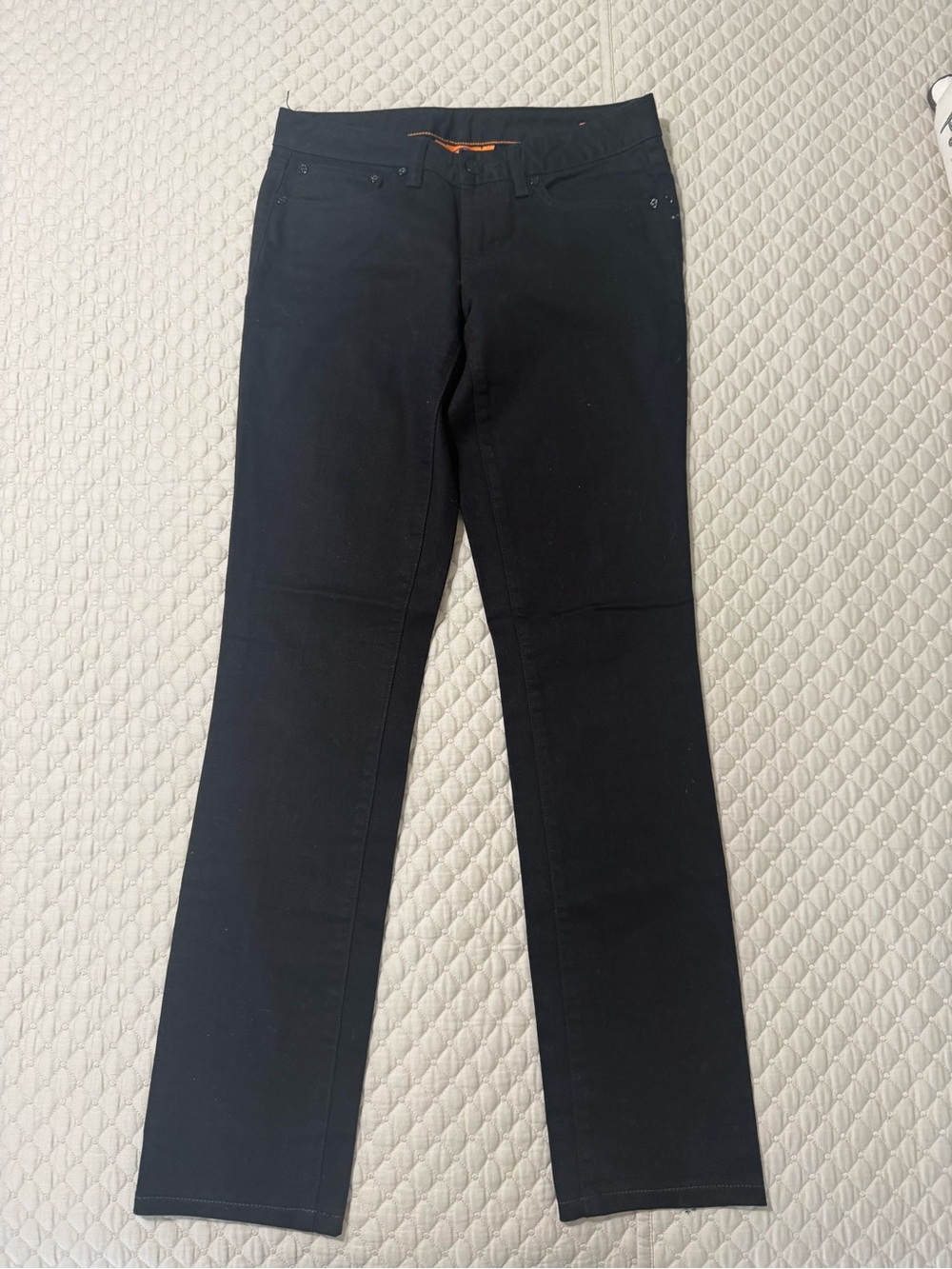 Tory Burch Black Jeans worn once.  Like new